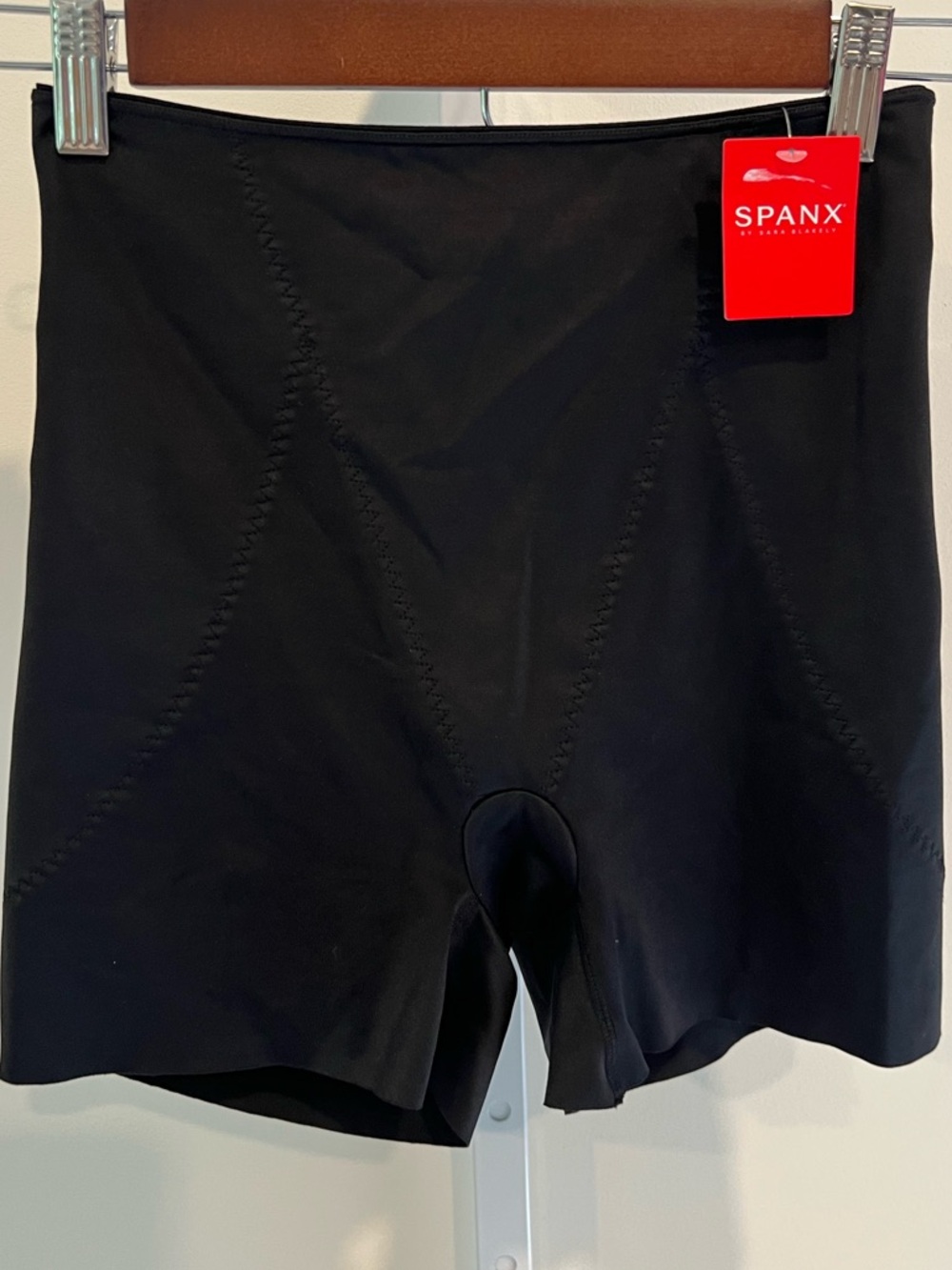 NWT SPANX Booty Lifting Black Shapewear Short Womens Sz Medium